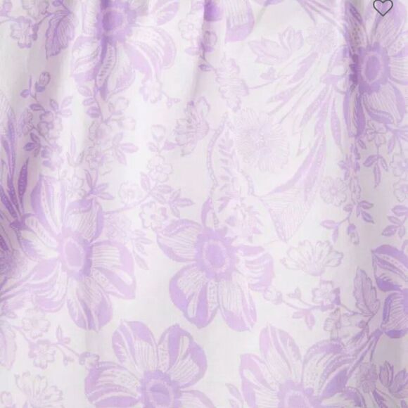 Janie and Jack 100046698 The Chelsea Smocked Top - pixie purple floral NWT - Picture 3 of 11